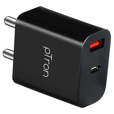 pTron Volta FC15 USB Charger (Black)