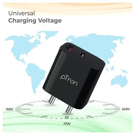 pTron Volta FC15 USB Charger (Black) 7 pTron Volta FC15 USB Charger (Black)