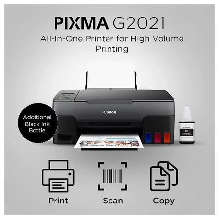 Canon PIXMA G2021 Ink Tank Multi-Function Colour USB Printer