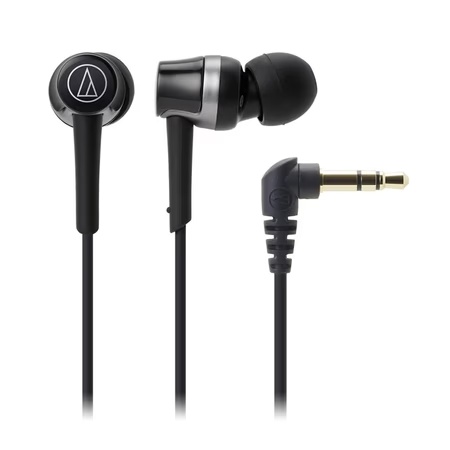 Audio Technica ATH-CKR30iS Wired Earphone, Black