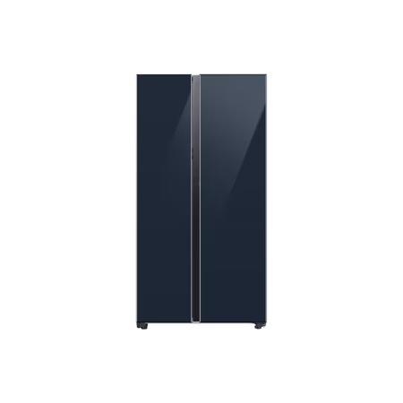 Samsung 653 L Bespoke Convertible 5 in 1 Side by Side Refrigerator Clean Navy, RS76CB81A341