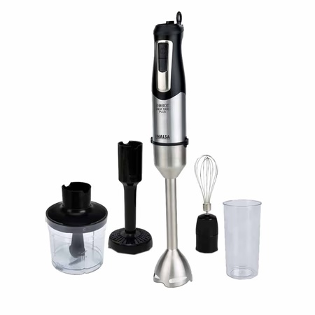 Inalsa Robot Inox 1000 Plus Hand Blender with Variable Speed Setting, Anti-Splash Technology