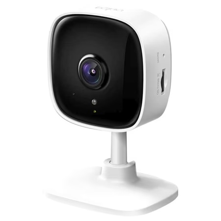 TP-Link Tapo C110 3MP (2304 x 1296) Ultra-High-Definition Video Smart Wi-Fi Security Camera , Alexa Enabled , 2-Way Audio, Night Vision, Motion Detection , Indoor CCTV (White)
