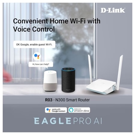 Dlink R03 Eagle Pro AI N300 Smart Router