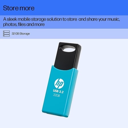 HP 32 GB 712w USB 3.2 Flash Drive Blue