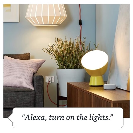 Amazon Smart Plug, 6A, Voice Control Appliances with Alexa