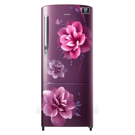 Samsung 183 litres 4 Star Single Door Refrigerator, Camellia Purple RR20C1724CR/HL