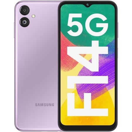Samsung Galaxy F14 5G 128 GB, 6 GB RAM, Violet, Mobile Phone
