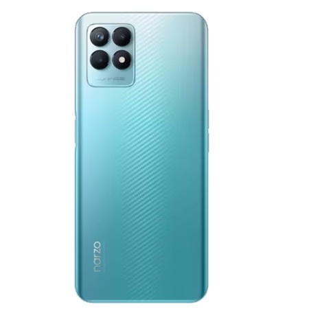 (Refurbished) Realme Narzo 50 4 GB RAM, 64 GB, Speed Blue, Mobile Phone, Gently Use(GU)
