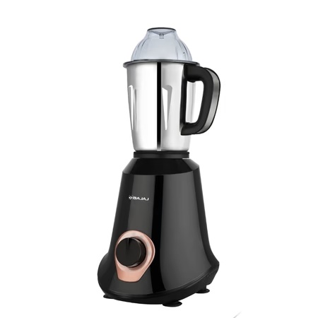 Bajaj Military Series Glamore 1000 W 4 Jar Mixer Grinder, Jet Black