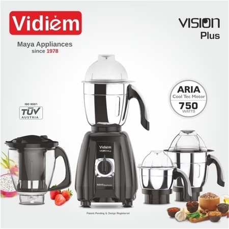 Vidiem Vision Plus MG 581 A Mixer Grinder