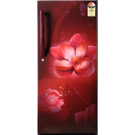 Candy 190 L Direct Cool 3 Star Single Door Refrigerator, CSD2003RN, Red Neon