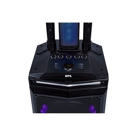 BPL BASH SX BPS101 600 Watts Party Speaker with Two Wireless Karaoke Mics
