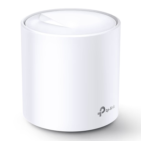 TP-Link Deco X20(1-Pack) AX1800 Whole Home Mesh Dual Band Wi-Fi, Next-Gen Wi-Fi 6, ODFMA, MU-MIMO, HomeCare Build-in Antivirus, Parental Control, Compatible with Alexa (Covers Up to 2200 sq ft) White