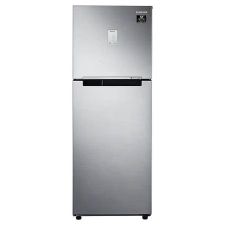 Samsung 253 litres 3 Star Frost Free Double Door Refrigerator, Elegant Inox RT28A3453S8/HL
