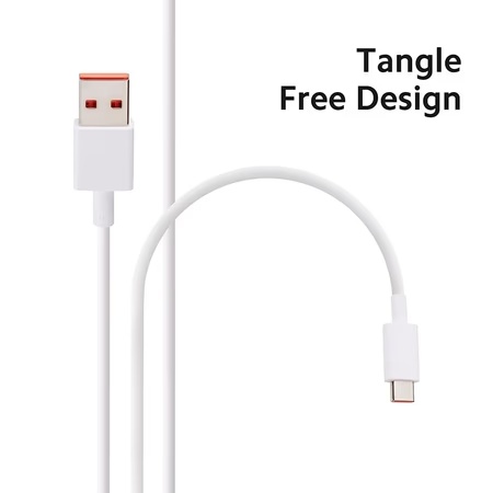 Xiaomi H26250 6 Amp USB Type C Hypercharge Cable, White 5 Xiaomi H26250 6 Amp USB Type C Hypercharge Cable, White