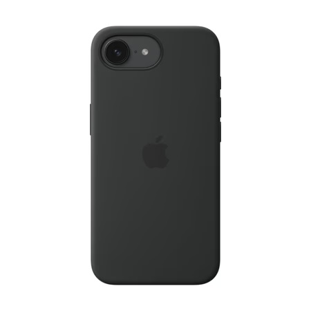 Apple iPhone 16e Silicone Case, Black