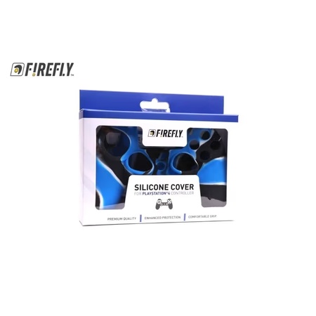 Firefly Silicone Cover for PS4 Controller, Azure Marble