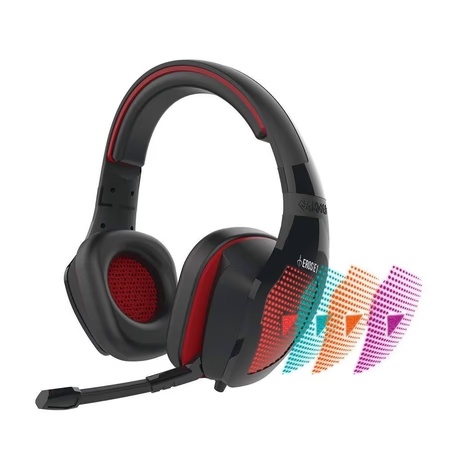 Gamdias Artemis E1 Wired Headphone with Mouse and Mouse Pad, Black