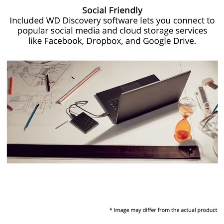 Western Digital 2 TB My Passport External Portable Hard Disk Drive (HDD), USB 3.0, Blue, WDBYVG0010BBK 7 Western Digital 2 TB My Passport External Portable Hard Disk Drive (HDD), USB 3.0, Blue, WDBYVG0010BBK