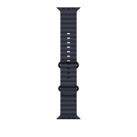 Apple Watch 49 mm Black Titanium Finish Navy Ocean Band