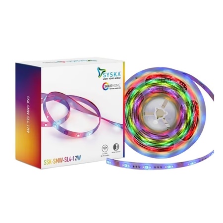 SYSKA 12 Watts SSK-SMW-SL4-12W Wi-Fi Enabled 12W LED Strip Light