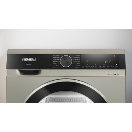 Siemens 8 kg Dryer iQ300 WP31G208IN, Silver