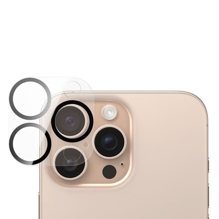 PanzerGlass Mobile Camera Lens Protector Compatible With Apple iPhone 16 and Pro