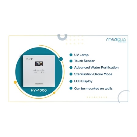 Mediqua Hydrogen Generator HY4000 With Two UF+Carbon composite filters and SPE/PEM