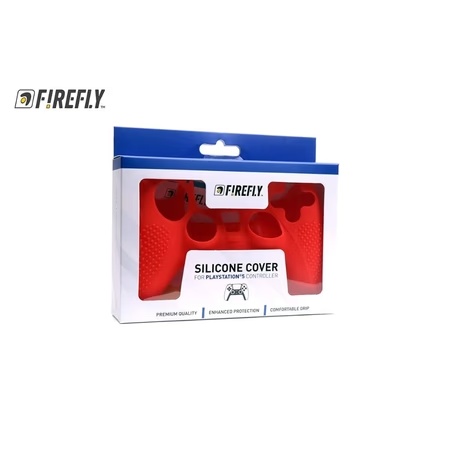 Firefly Silicone Cover for PS5 Controller, Dotted Candy Red