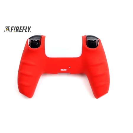 Firefly Silicone Cover for PS5 Controller, Dotted Candy Red