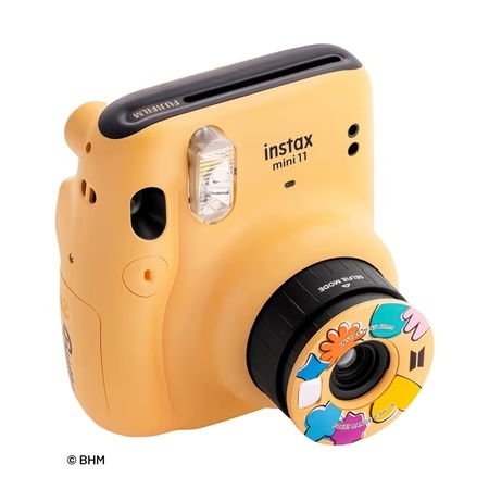 Fujifilm Instax Mini 11 BTS Butter Version Instant Camera, Yellow