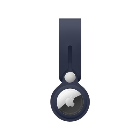 Apple AirTag Loop (Made with Durable Polyurethane Material, Lightweight, MHJ03ZM/A, Deep Navy)