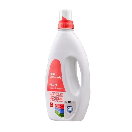 IFB Essentials Fluff 1 litre Liquid Fabric Detergent for Front Load Washing Machine 4 IFB Essentials Fluff 1 litre Liquid Fabric Detergent for Front Load Washing Machine