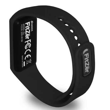 AMZER FitZer Ka Fitness Band, Black