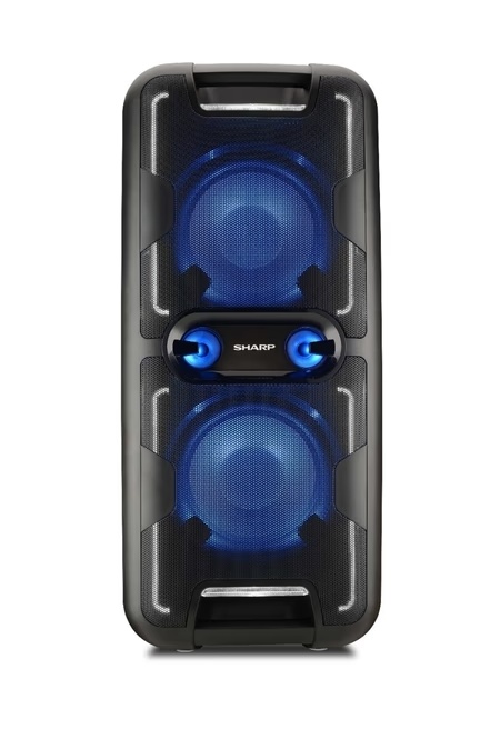 Sharp 240W PS-930 Party Speaker, Black, 240 Watts 1 Sharp 240W PS-930 Party Speaker, Black, 240 Watts