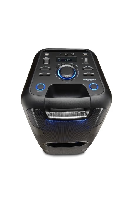 Sharp 240W PS-930 Party Speaker, Black, 240 Watts 3 Sharp 240W PS-930 Party Speaker, Black, 240 Watts