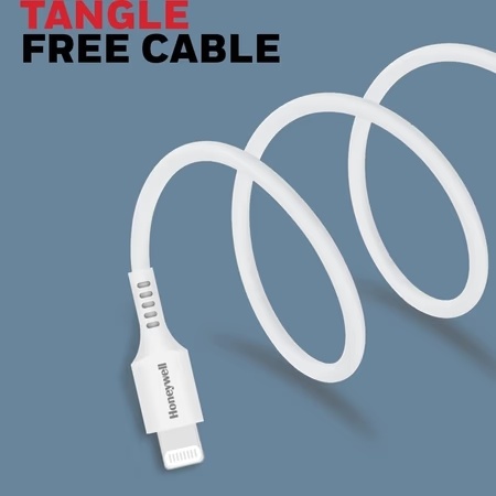 Honeywell 1.8 Meter MFi Certified Apple Lightning Cable, White 4 Honeywell 1.8 Meter MFi Certified Apple Lightning Cable, White