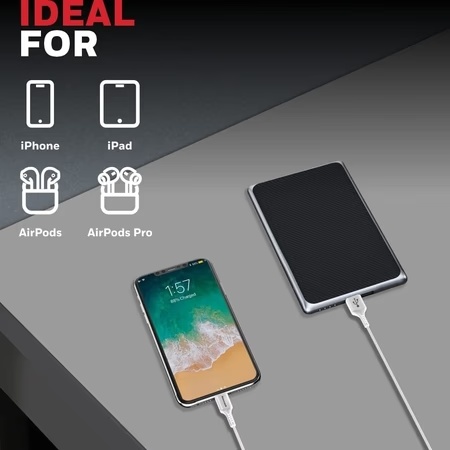 Honeywell 1.8 Meter MFi Certified Apple Lightning Cable, White 6 Honeywell 1.8 Meter MFi Certified Apple Lightning Cable, White