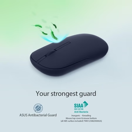 Asus Marshmallow MD100 Wireless Mouse, Quiet Blue, (Solar Blue cover also included) 5 Asus Marshmallow MD100 Wireless Mouse, Quiet Blue, (Solar Blue cover also included)