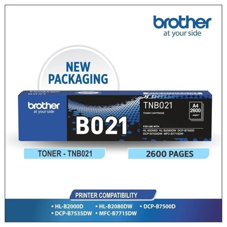 Brother TN-B021 Toner Cartridge, Black