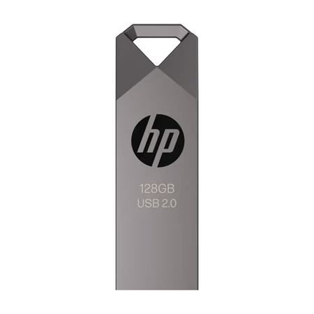 HP 128 GB 235w USB Pen Drive, Compact Zinc Alloy Design