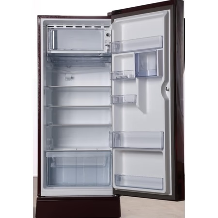Candy 190 L Direct Cool 3 Star Single Door Refrigerator, CSD2003DRN, Red Neon
