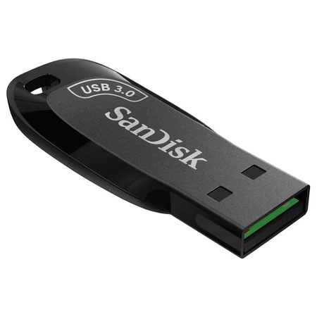 SanDisk Ultra Shift 64 GB Pen Drive with USB 3.2 Interface, Black